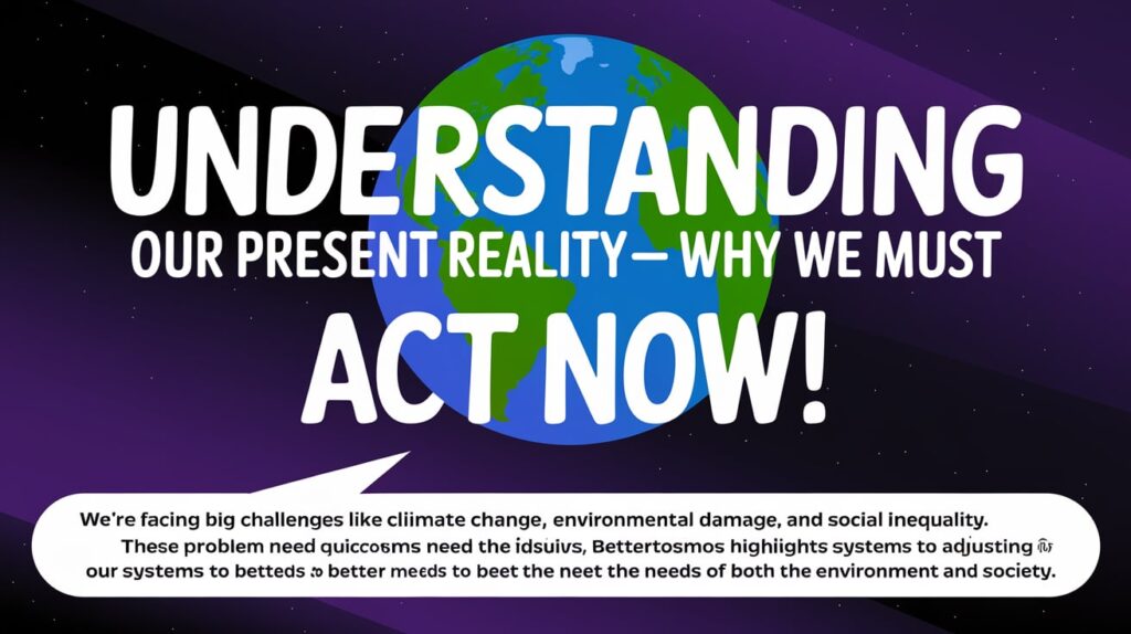 Understanding Our Present Reality—Why We Must Act Now!
