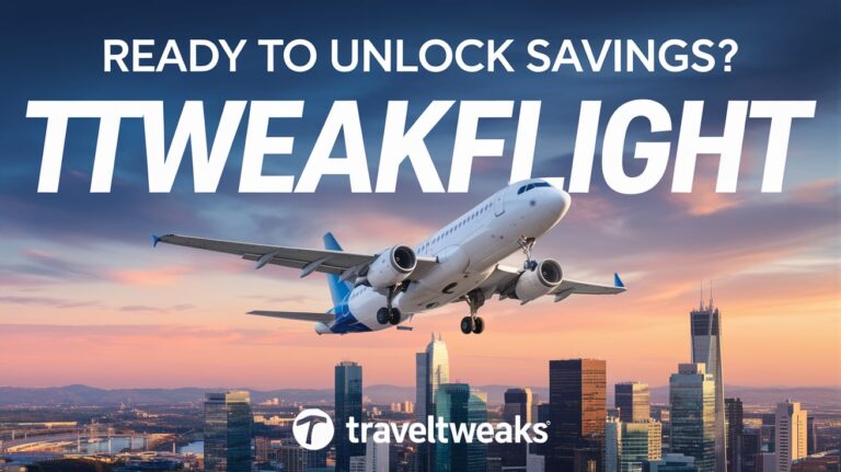 Discount Code TTweakFlight – Save Big Flight Booking!