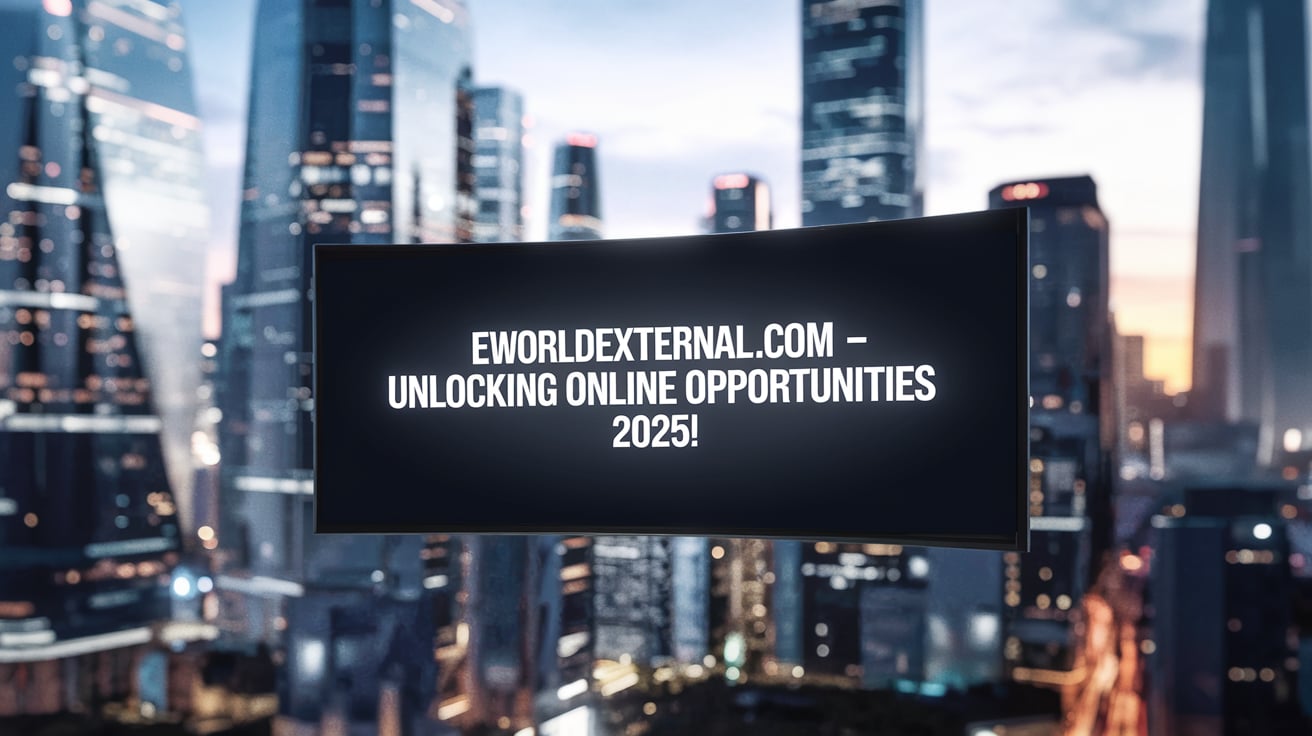 Eworldexternal.com – Unlocking Online Opportunities 2025!