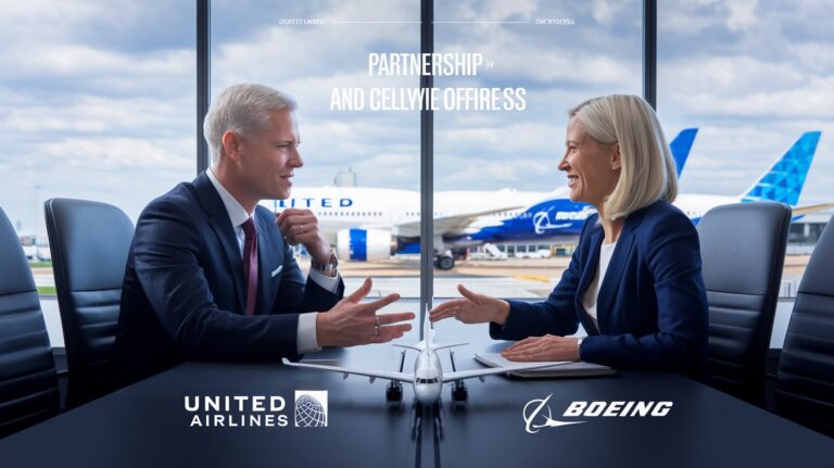 United Airlines CEO Kirby Meets Boeing CEO Ortberg. –  Strengthen Partnership!