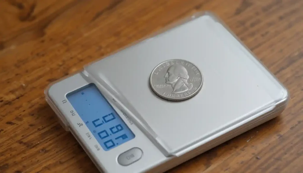 How to Accurately Weigh a Quarter?