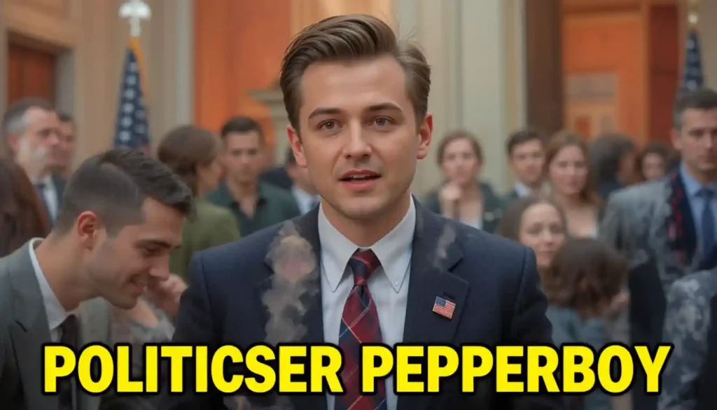 Who is Politicser Pepperboy?