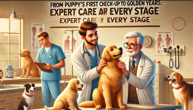 From Puppy’s First Check-Up to Golden Years: Expert Care for Every Stage